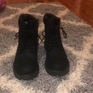 Kids Timberland Classic Boot— Big Kid— Black